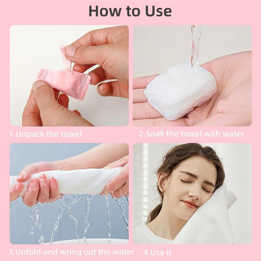 14 Pack Compressed Towels Tablets